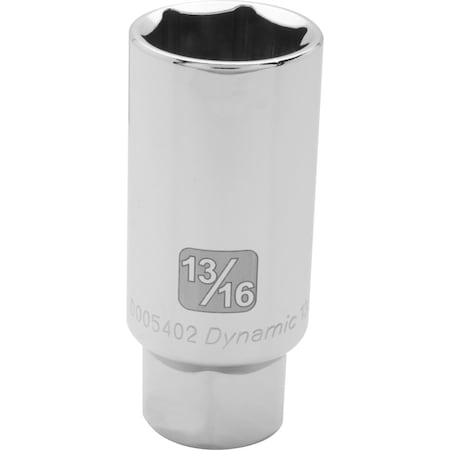 Dynamic 3/8" Drive, 13/16" SAE Socket, 6 Points D005402